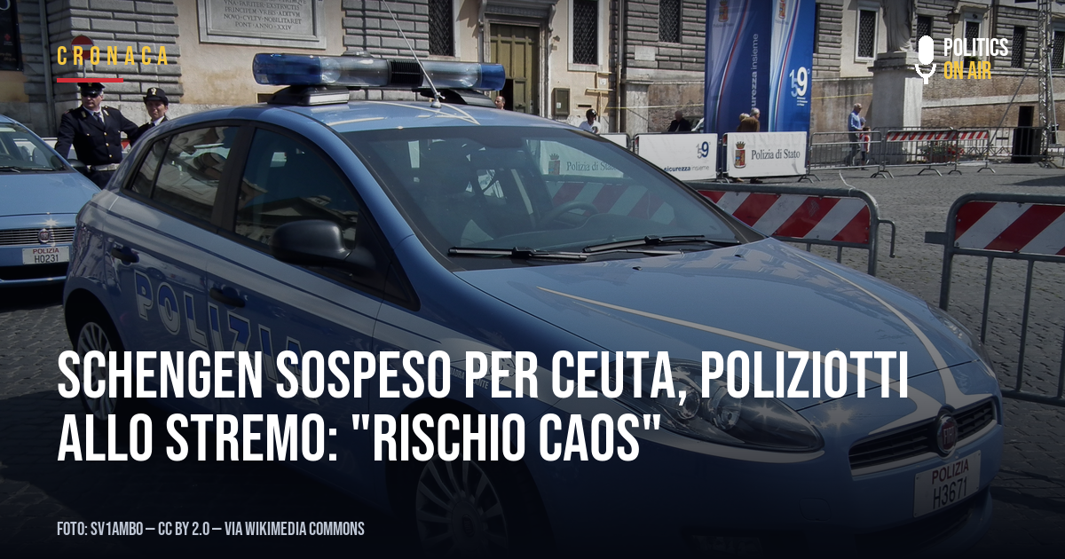 Schengen sospeso per Ceuta, poliziotti allo stremo: “Rischio caos”