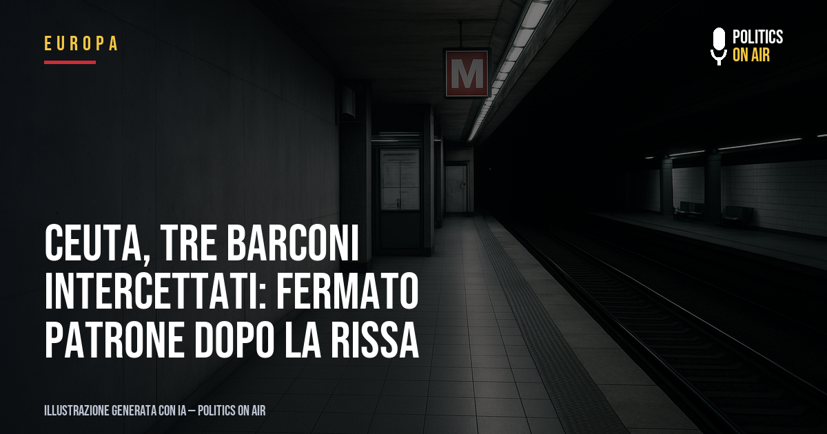 Ceuta, tre barconi intercettati: fermato patrone dopo la rissa