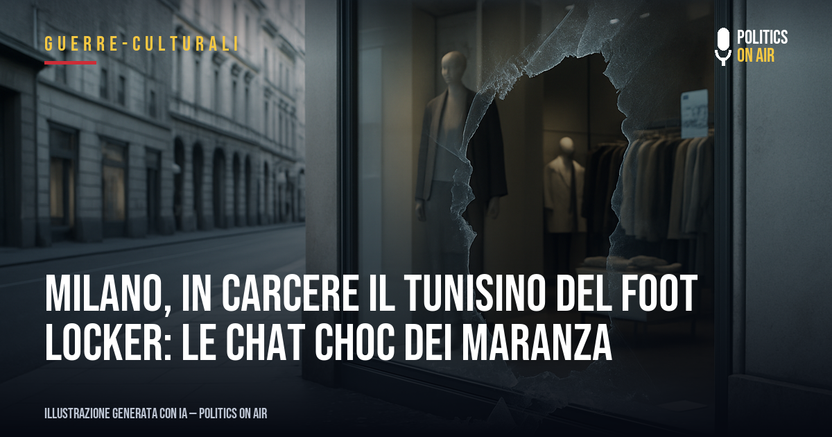 Milano, in carcere il tunisino del Foot Locker: le chat choc dei maranza
