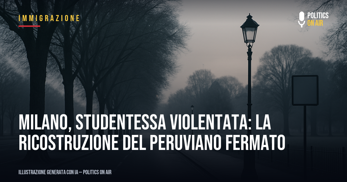 Milano, studentessa violentata: la ricostruzione del peruviano fermato
