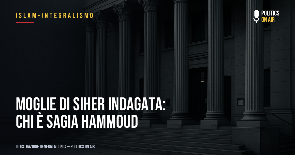 Moglie di Siher indagata: chi è Sagia Hammoud